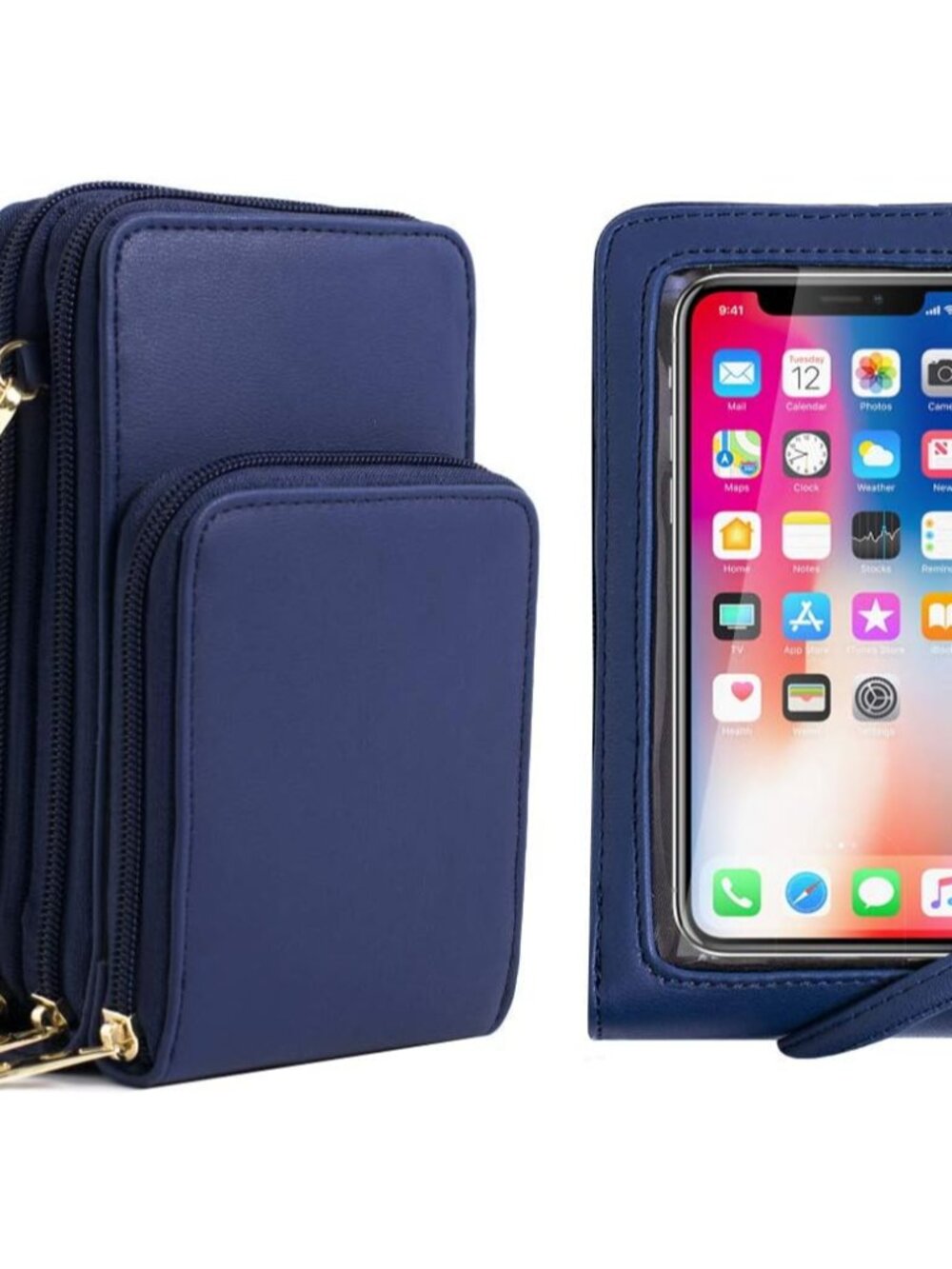 Crossbody Cellphone Purse Women Touch Screen Bag RFID Blocking Handbag Shoulder
